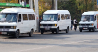 Микроавтобусный маршрут № 100 переходит в ведение мэрии Бишкека​
