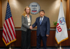 Акылбек Жапаров в Вашингтоне встретился с администратором USAID Самантой Пауэр