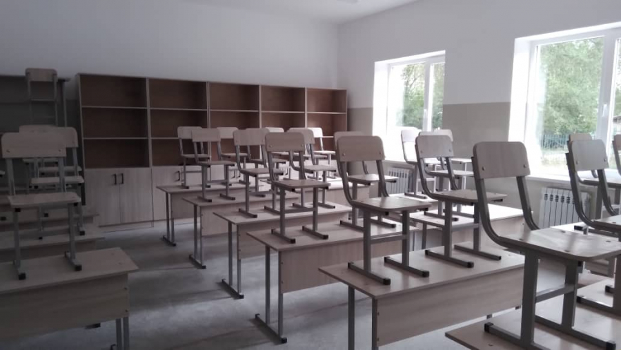 К 1 сентября в Чуйской области откроются семь новых школ