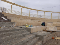 В Бишкеке продолжается строительство нового парка