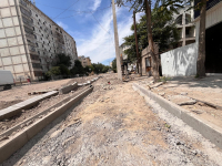 В Бишкеке проводится капитальный ремонт улицы Жумабека