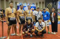 Кыргызстанские сумоисты завоевали 11 медалей на чемпионатах мира и Азии