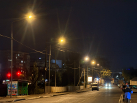 На улице Осмонкула в Бишкеке обновили систему освещения
