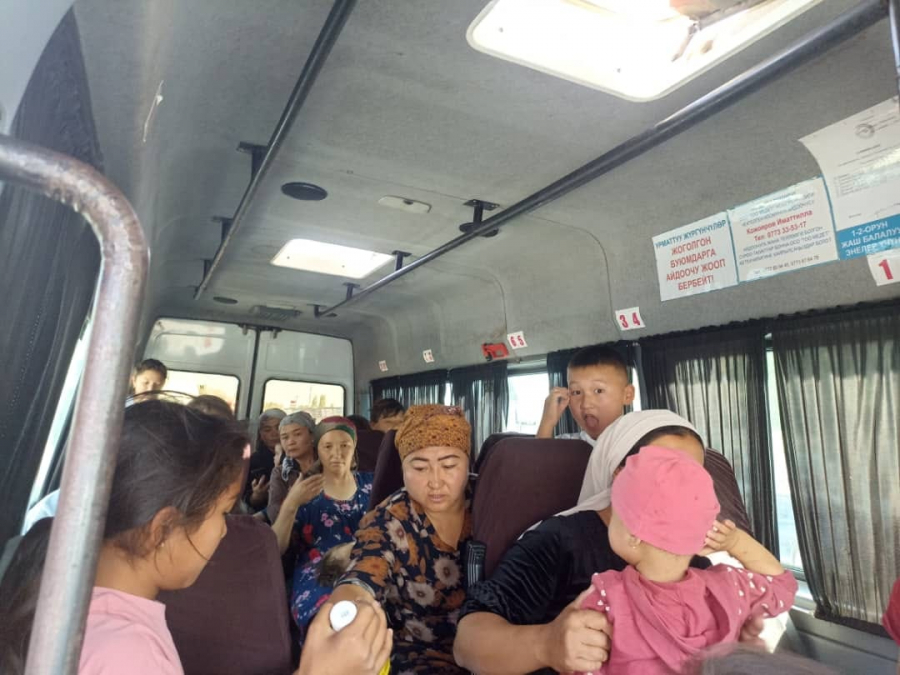 Эвакуированные жители Баткенской области начали возвращаться в свои дома