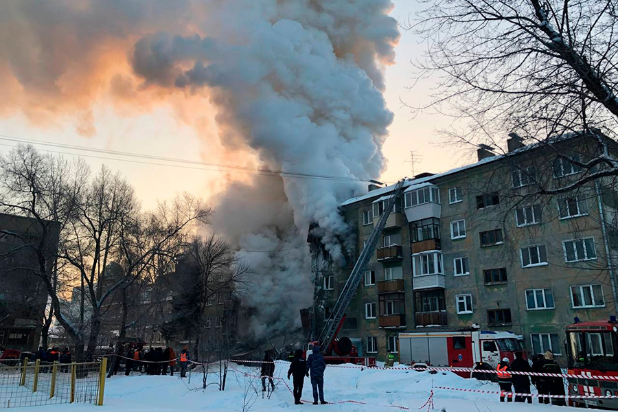 Скончалась кыргызстанка, пострадавшая от взрыва газа в жилом доме в Новосибирске