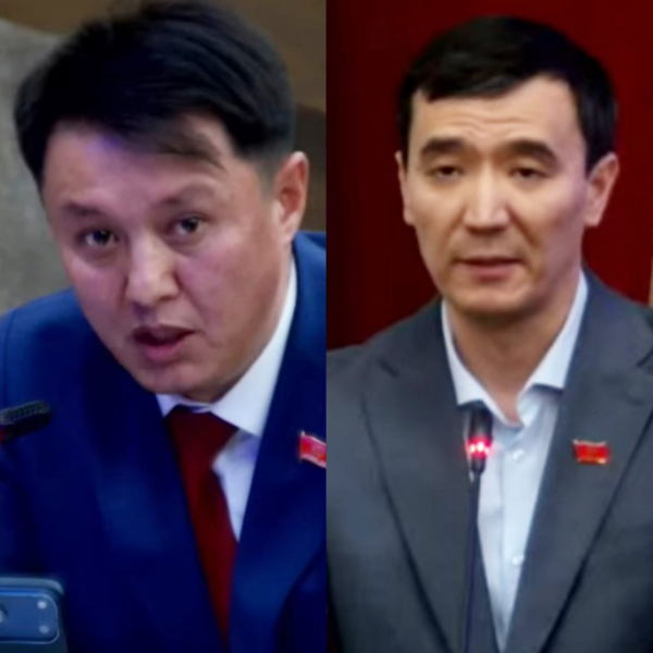 Депутаты Медер Алиев и Улукбек Карыбек уулу вновь вступили в словесную перепалку на заседании комитета ЖК