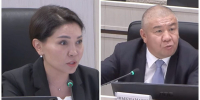 Сурабалдиева и Шыкмаматов поспорили в парламенте из-за фиктивных счетов-фактур