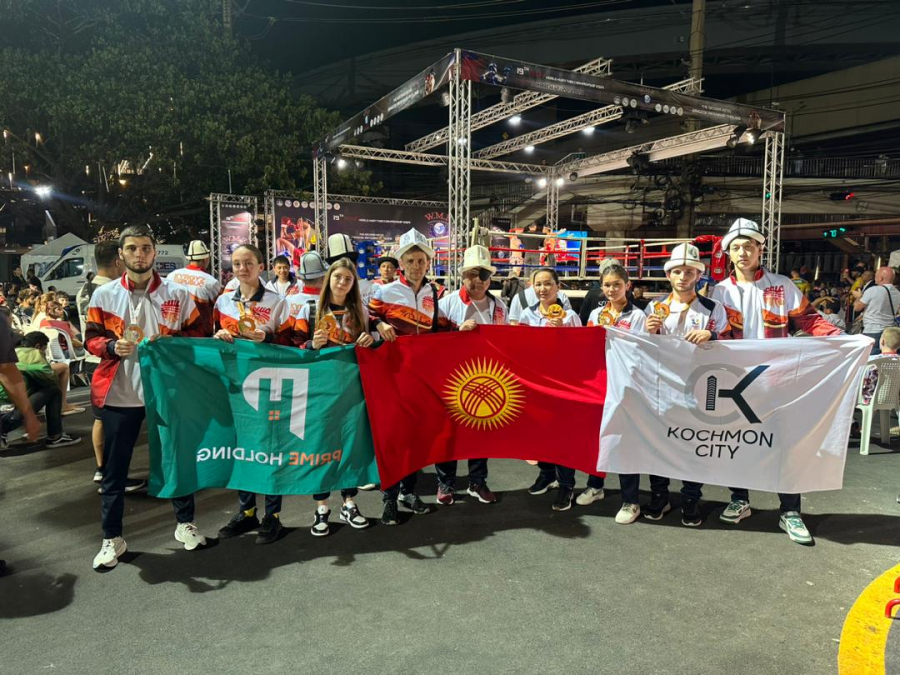 Кыргызстанцы завоевали шесть медалей на чемпионате мира по тайскому боксу
