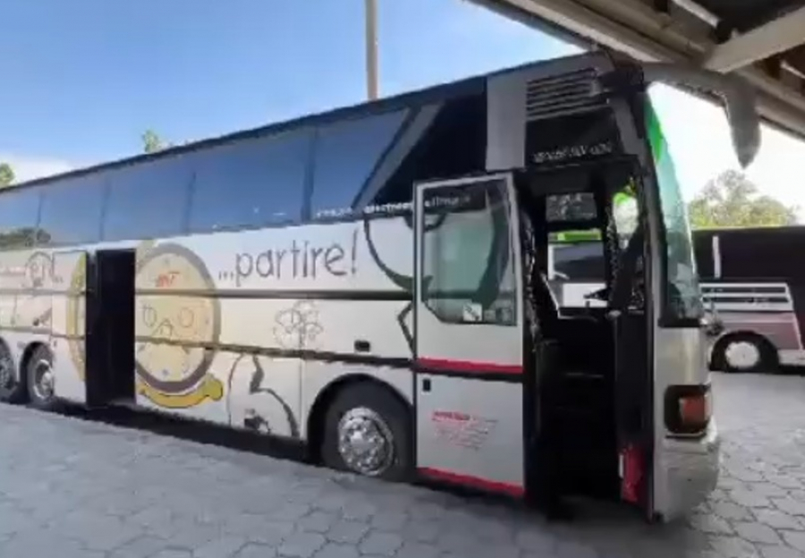 Из Бишкека в Астану начали курсировать новые комфортабельные автобусы (видео)