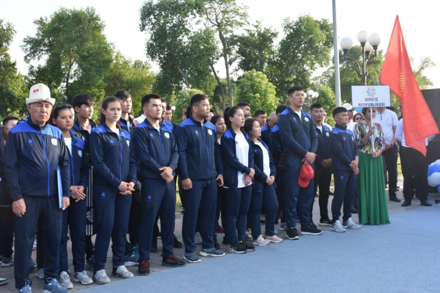 Стартовала первая Спартакиада среди студентов Кыргызстана и Узбекистана