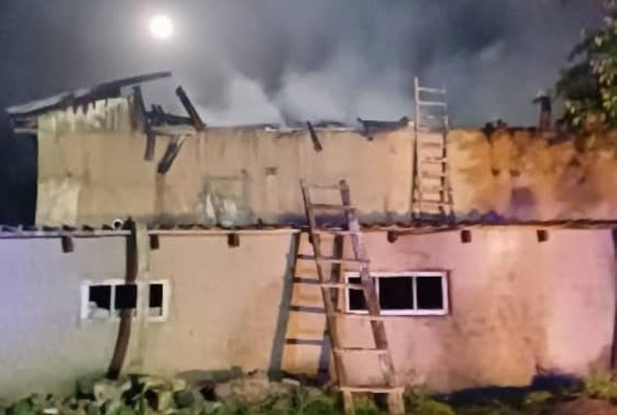 В Баткенской области сгорел жилой дом - фото