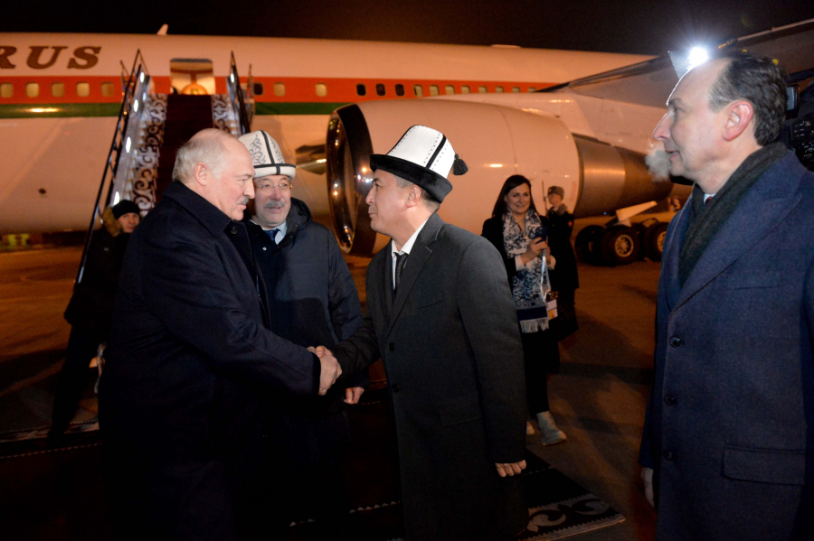 В Кыргызстан прибыл Александр Лукашенко