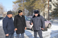 В Панфиловском районе милиционеры проводят профилактические беседы с местными жителями