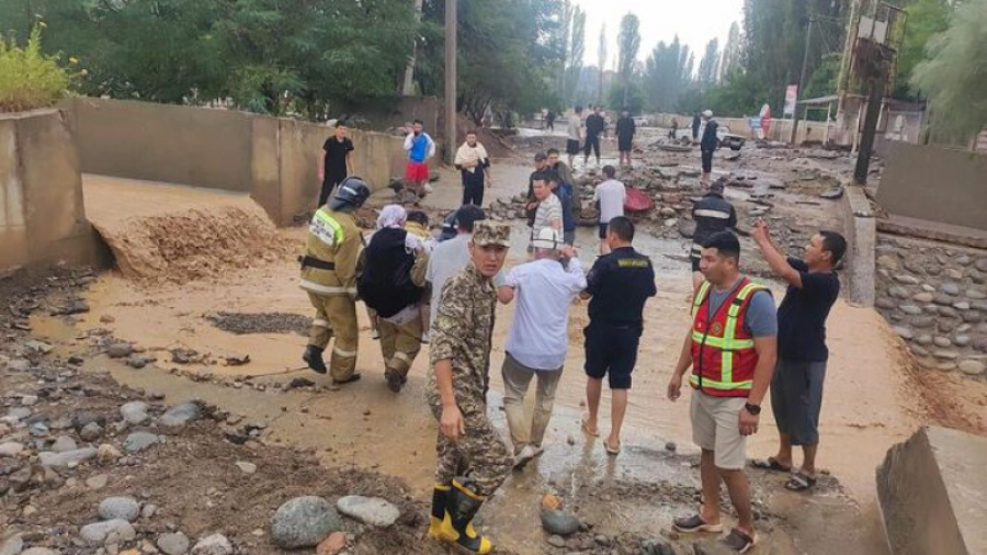 С начала года в Кыргызстане зарегистрировано 311 паводков, погибли 22 человека
