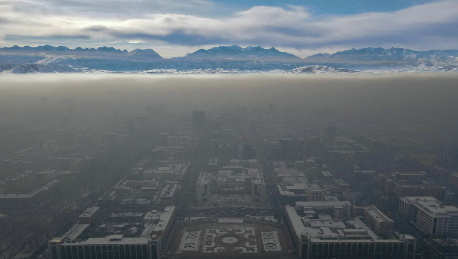 Улучшить воздух в Бишкеке хотят с помощью международных донорских организаций