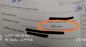За что кыргызстанцы платят при переоформлении автомобиля?