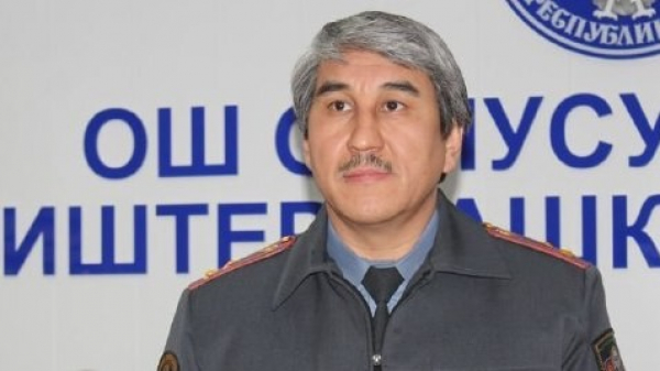 Уволен начальник ГУОБДД МВД КР Женишбек Джоробеков