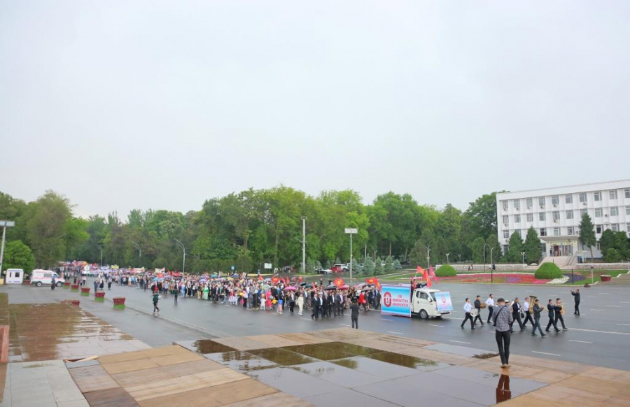 A march of workers took place in Osh – Vesti.kg