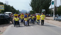 В августе на Иссык-Куле состоится пеший марш людей с инвалидностью