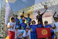 Кыргызстанские велогонщики стали призерами международных соревнований в Алматы (фото)