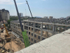 В Оше строят новую школу им. М.Ломоносова на месте прежней