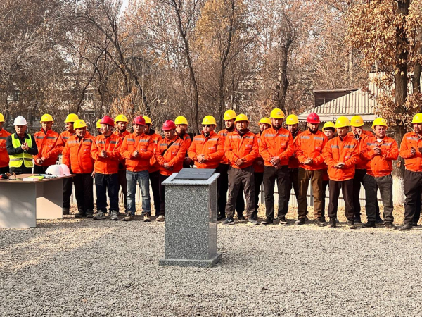 В Оше началось строительство нового перинатального центра