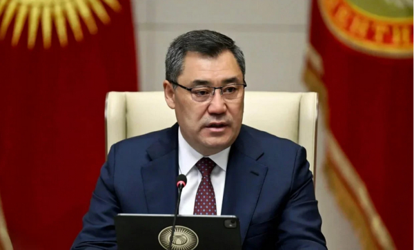 Садыр Жапаров разъяснил ситуацию с сыном, который стал сооучредителем «Берекет Банка»