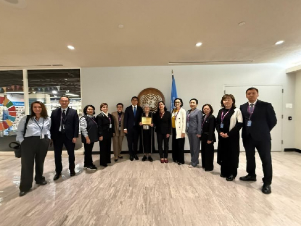 В Нью-Йорке наградили правозащитницу Бубусару Рыскулову