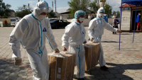 ВОЗ доставила в Кыргызстан более четырех тонн предметов медназначения