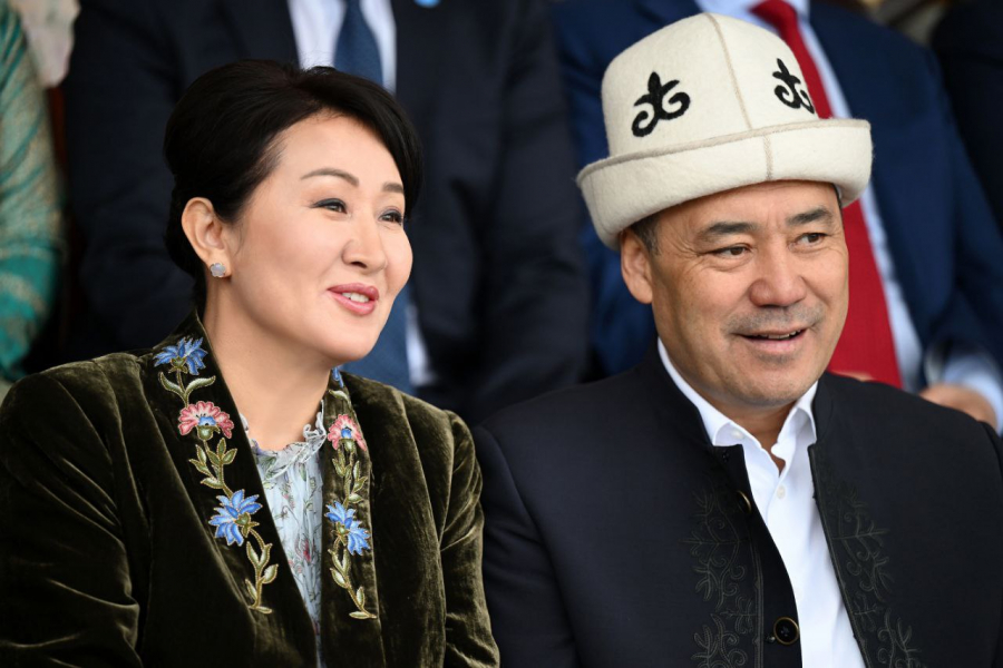 Президентская чета приняла участие в национальном празднике в Монголии