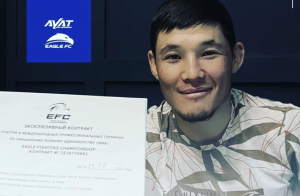 Боец ММА Адис Таалайбек уулу подписал контракт с компанией Хабиба Нурмагомедова (фото)