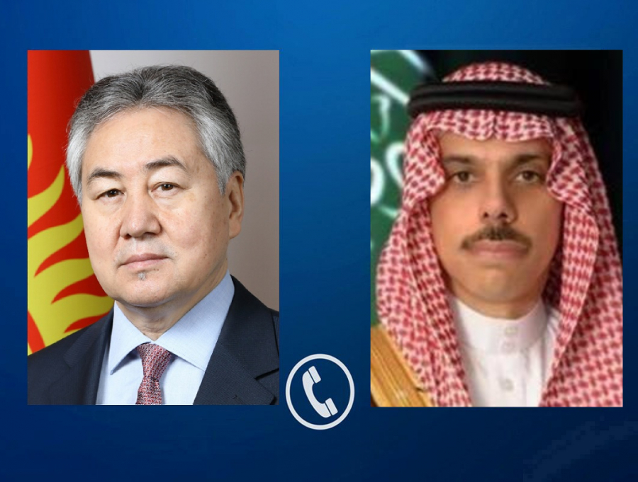 Жээнбек Кулубаев поговорил по телефону со своим коллегой из КСА принцем Файсалом бин Фархан Аль Саудом