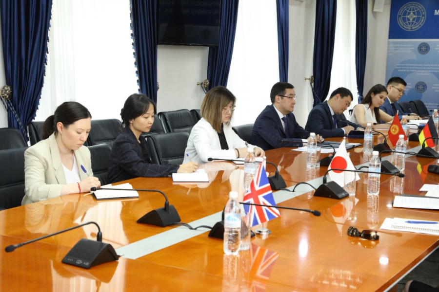 Дипломаты МИД встретились с послами «большой семерки» (G7)