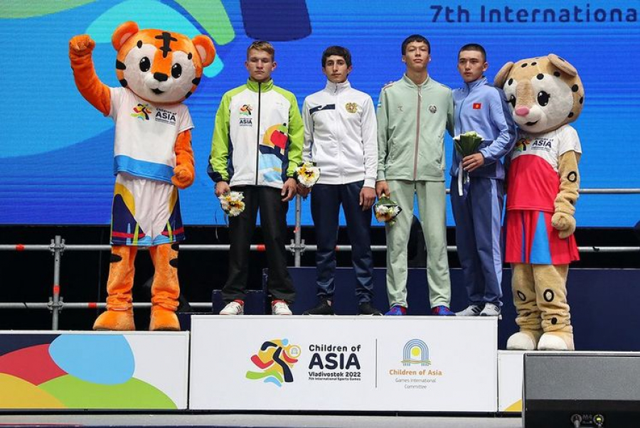 Кыргызстанцы завоевали серебро и бронзу на международных спортивных играх «Дети Азии» (фото)