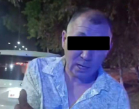 Пьяный лжемилиционер избил мужчину в Сокулуке (видео)