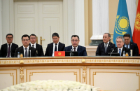 Садыр Жапаров впервые за 10 лет принял участие во встрече по Аралу