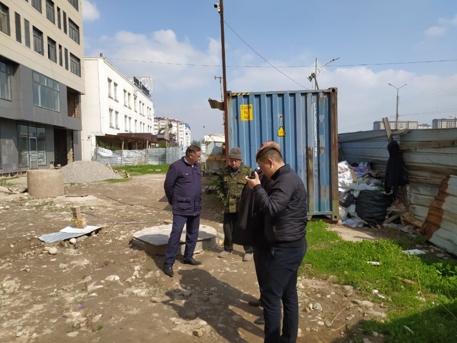 В Бишкеке выявили нарушителей из числа строительных компаний