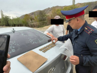 Наркотики из Токтогульского района перевозили в Бишкек и Чуйскую область