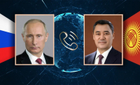 Жапаров и Путин провели телефонные переговоры