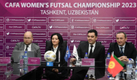 Сборная Кыргызстана по футзалу среди женщин участвует в международном турнире CAFA Women’s Futsal Championship в Ташкенте