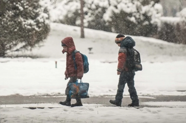 Морозы до -48 градусов. Закрыты школы в Нарынском районе и Суусамыре