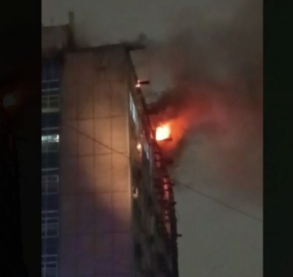 В здании Государственной таможенной службы произошёл пожар