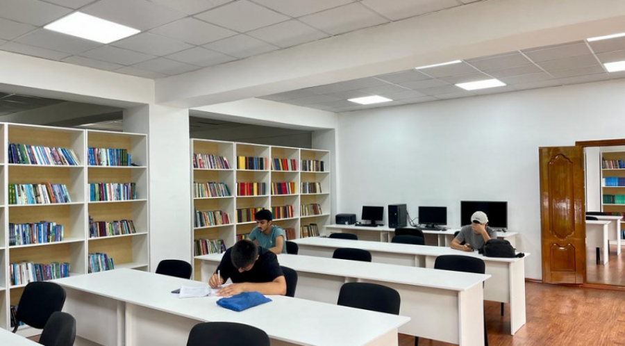 В Бишкеке после модернизации торжественно открыли городскую библиотеку №1 имени Ч. Айтматова