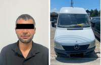 В Оше пьяный мужчина угнал машину с печеньем и раздал его прохожим как благотворительность