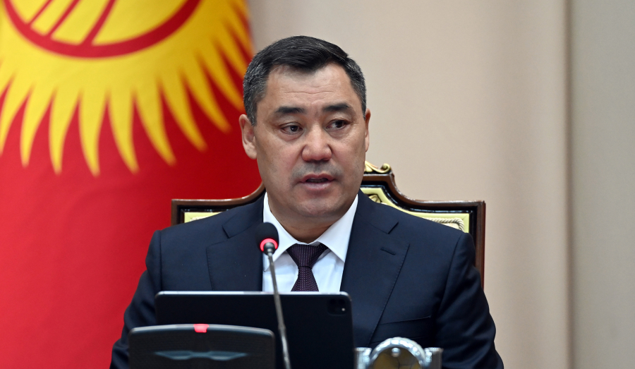 Садыр Жапаров сообщил, что большая часть границы с Таджикистаном согласована