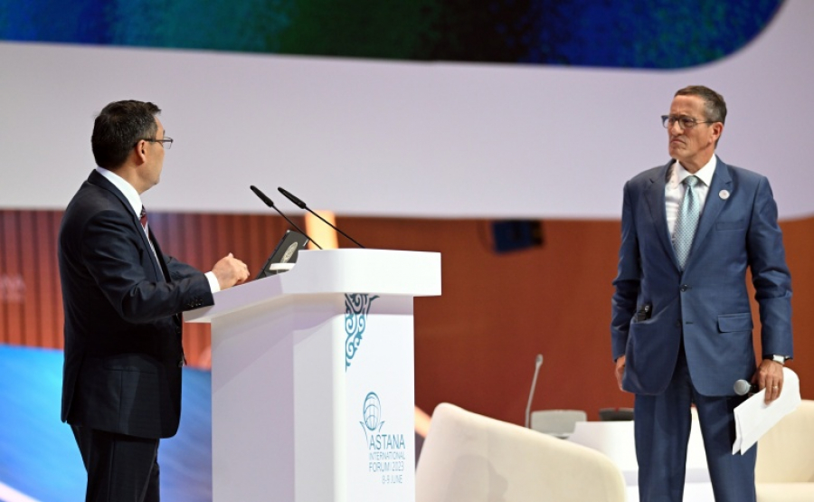 Садыр Жапаров на международном форуме «Астана» рассказал о преимуществах кооперации стран ЦА