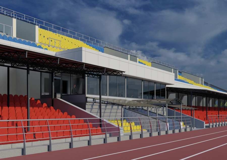 Как будет выглядеть стадион имени Долона Омурзакова после реконструкции - эскизы