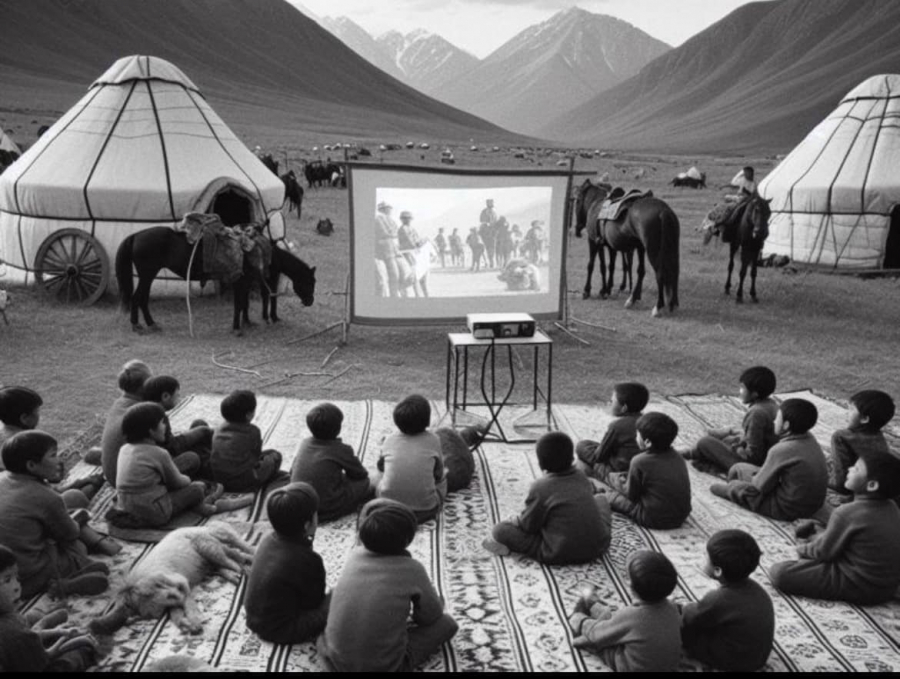 «Ура, кино!» В селах и на джайлоо КР организуют бесплатный показ фильмов