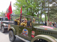 В Бишкеке состоялся автопробег «Победа-2021»