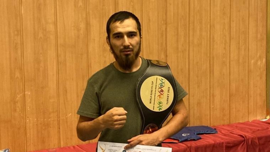 Кыргызстанец Орозали Максудов стал чемпионом мира по кунг-фу (фото)